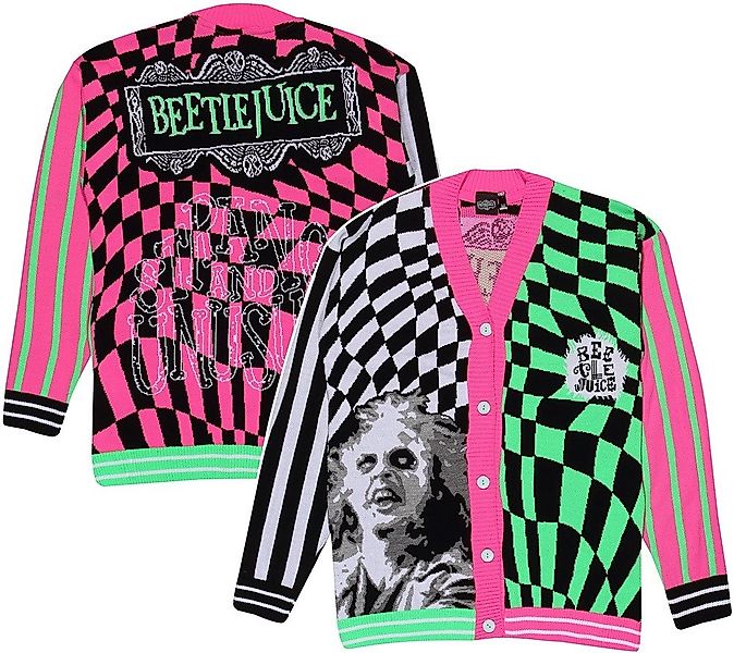 Beetlejuice Strickjacke Showtime Strange And Unusual Cardigan günstig online kaufen