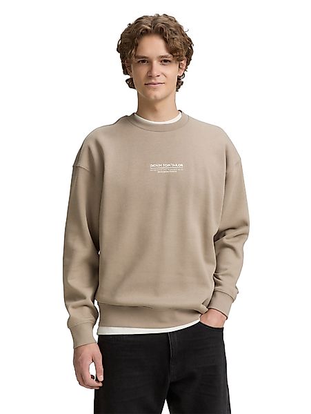 TOM TAILOR Denim Sweatshirt mit Logo günstig online kaufen