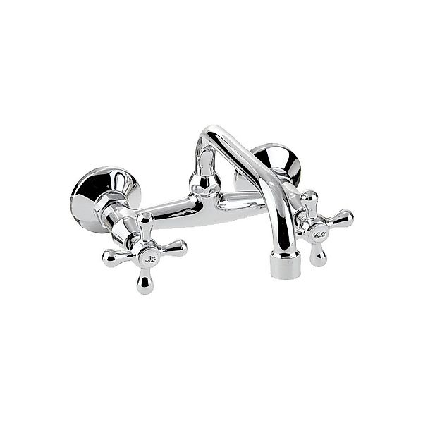 Hydroland Spültischarmatur Retro Wand Spül-/Waschtisch - günstig online kaufen