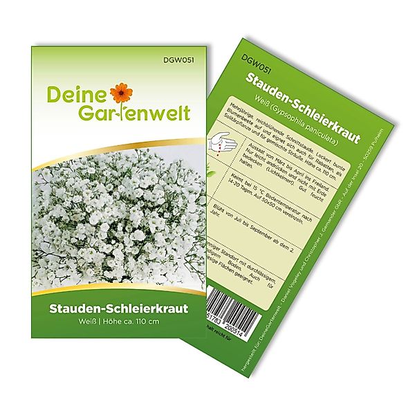 Deine Gartenwelt Stauden-Schleierkraut Weiß Samen günstig online kaufen