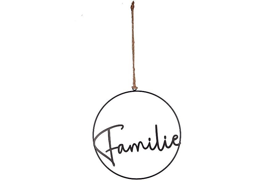 UNUS HOME Wanddekoobjekt Aufhänger Familie (25cm), Hängedeko Wanddeko Fenst günstig online kaufen