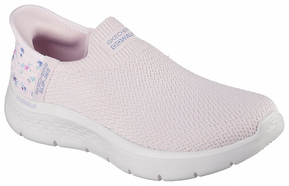 Skechers Slip-On Sneaker "GO WALK FLEX-SUNSET ROSE", Freizeitschuh, Vegan m günstig online kaufen
