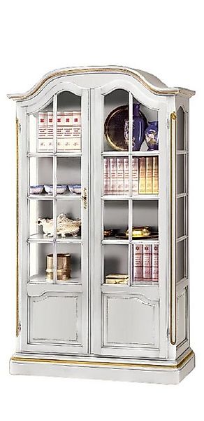 Xlmoebel Vitrine Massivholz Wohnzimmer Schrank Vaccari cav giovanni (1-St., günstig online kaufen