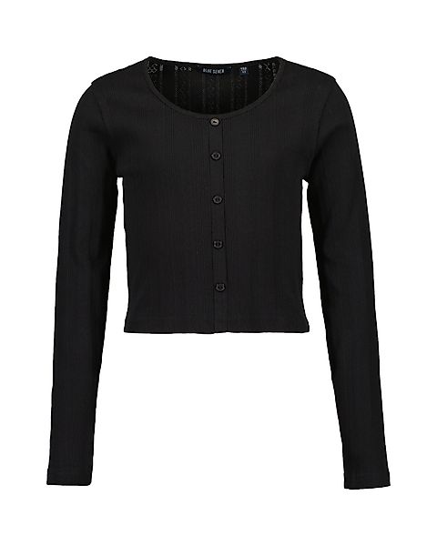 Blue Seven Langarmshirt im leichten Sommer-Jacquard günstig online kaufen