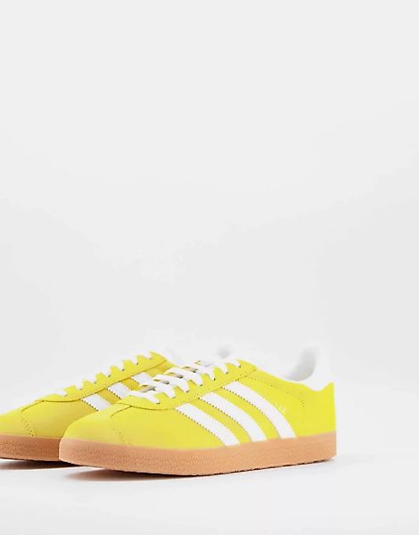 adidas Originals – Gazelle – Sneaker mit Gummisohle in Gelb günstig online kaufen