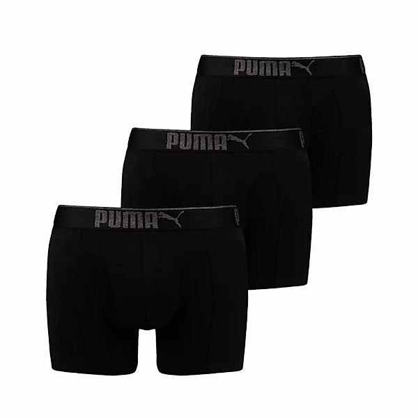PUMA Herren Boxer Shorts, 3er Pack - Boxers, Cotton Stretch, einfarbig günstig online kaufen