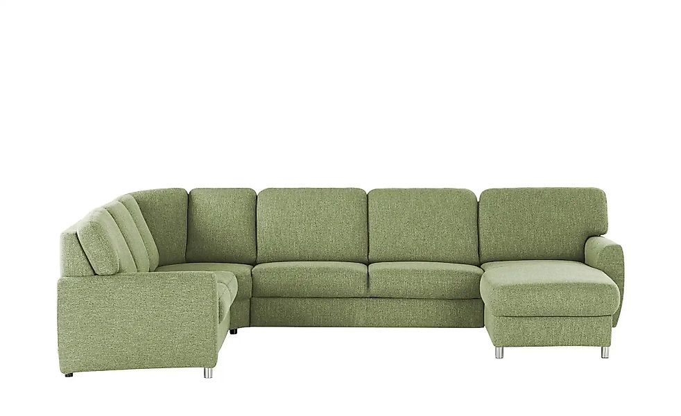 smart Wohnlandschaft  Valencia ¦ grün ¦ Maße (cm): B: 341 Polstermöbel > So günstig online kaufen