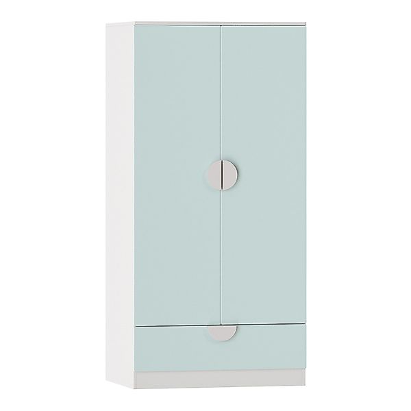 en.casa Kinderkleiderschrank »Sandnes« mit Schublade 123x60x40 günstig online kaufen