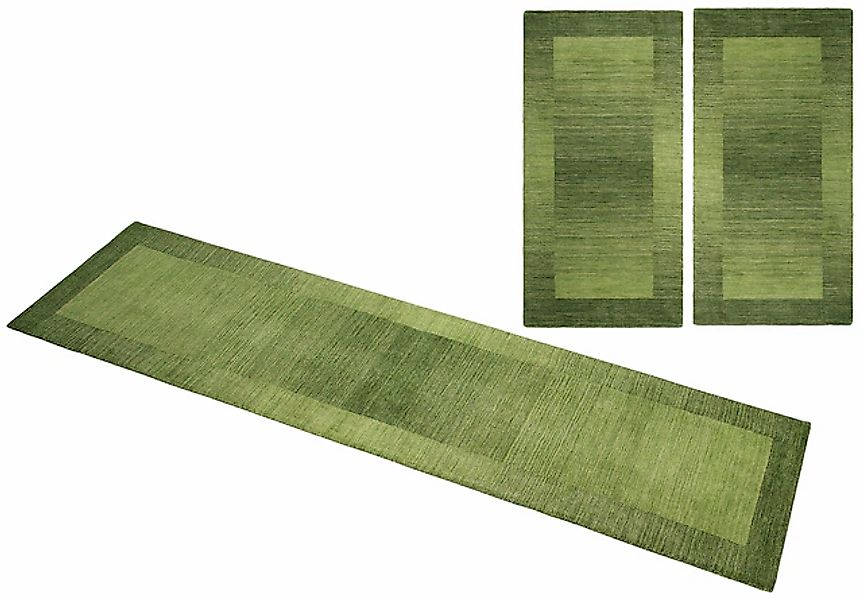 THEKO Bettumrandung »Gabbeh Super, Handweb, Teppich, Bordüre, reine Wolle,« günstig online kaufen