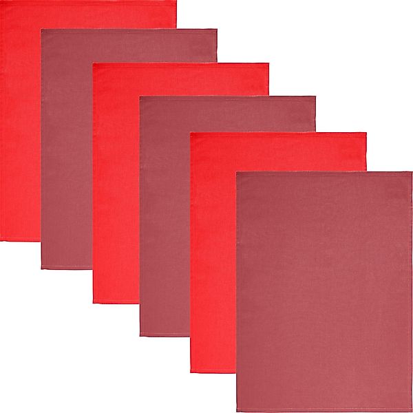 REDBEST Geschirrtuch Geschirrtuch "Tulsa" 6er-Pack, (6-tlg), günstig online kaufen