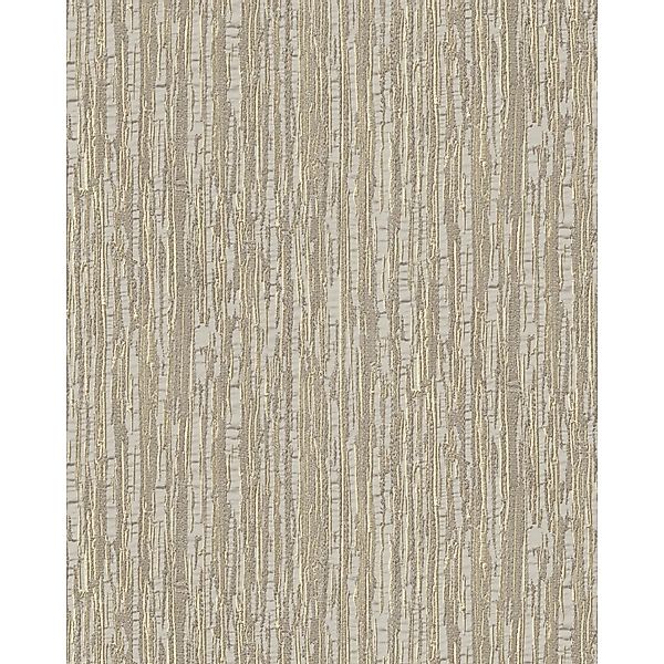 PROFHOME DE120083-DI Streifen Tapete Streifen glänzend Beige Bronze 0,53 m günstig online kaufen