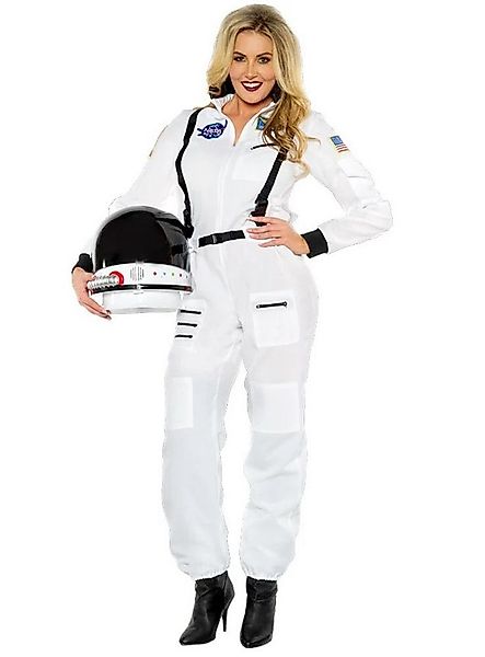 Underwraps Kostüm NASA Astronautin - Karneval Faschingskostüm Damen, Für al günstig online kaufen