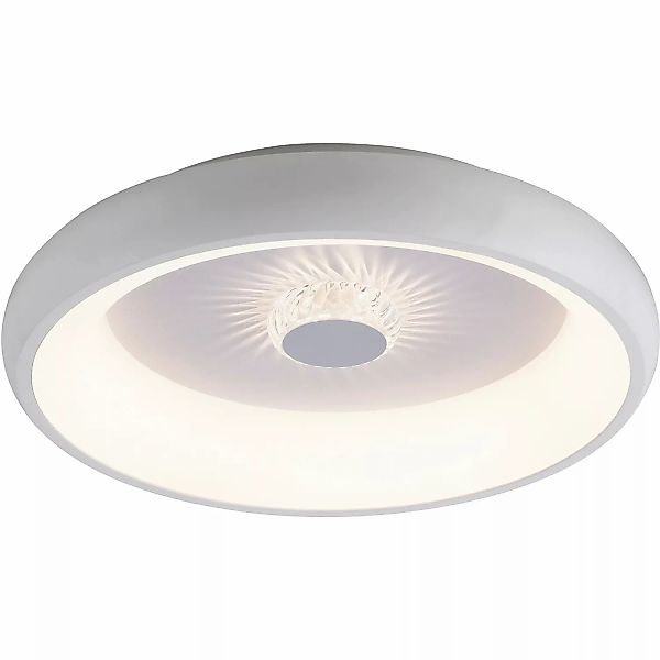 Just Light. LED-Deckenleuchte Vertigo Weiß Ø 46,5 cm günstig online kaufen