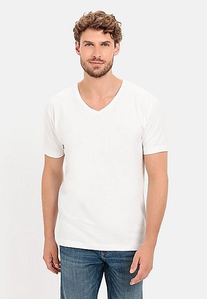 camel active Unterziehshirt im 3-er Pack Halbarm V-Ausschnitt (Set, 3-St., günstig online kaufen