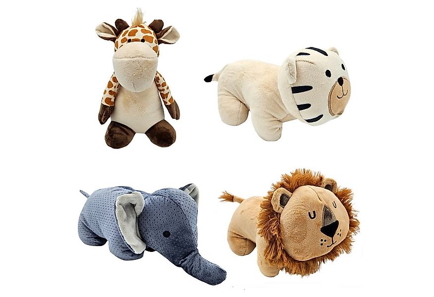 Meinposten Türstopper Giraffe Löwe Elefant Tiger Tiere Türpuffer Creme Brau günstig online kaufen