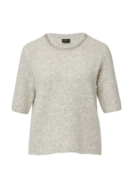 s.Oliver Kurzarmpullover Strickpullover Softer Kurzarm-Pullover aus günstig online kaufen