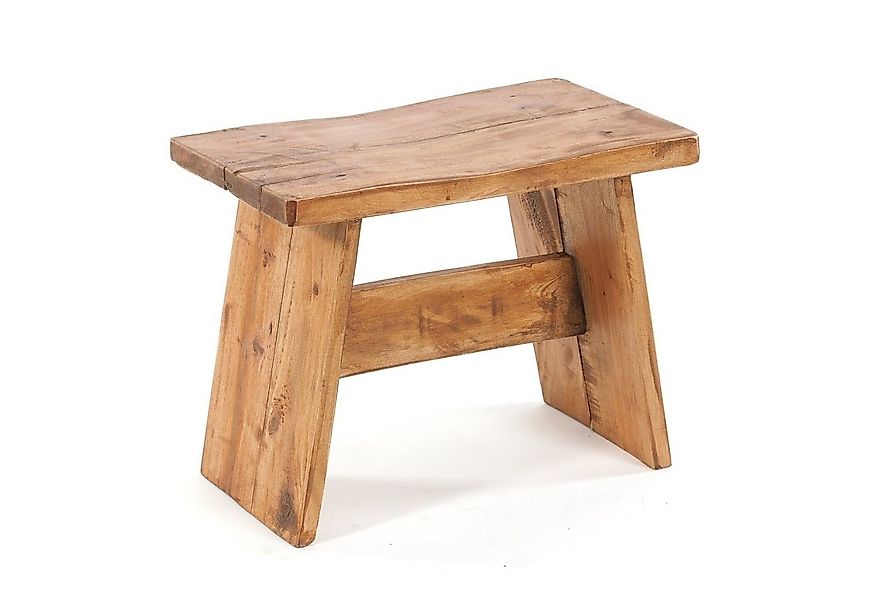 DESIGN DELIGHTS Hocker SITZBÄNKCHEN "SCHEMEL 40", Altholz massiv, 31x40x25c günstig online kaufen
