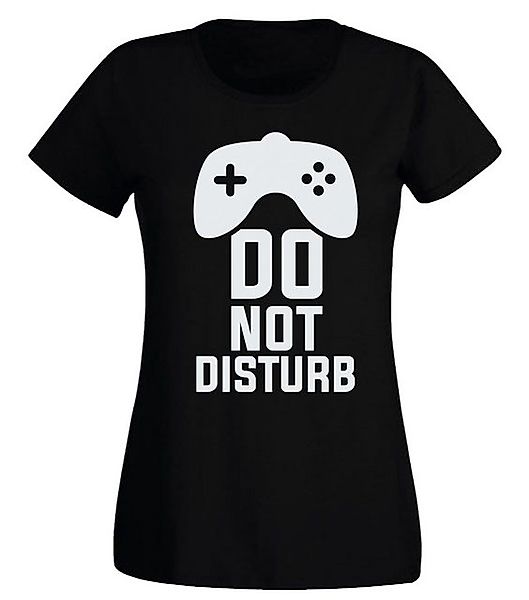 G-graphics T-Shirt Damen T-Shirt - Gaming – Do not Disturb Slim-fit-Shirt, günstig online kaufen