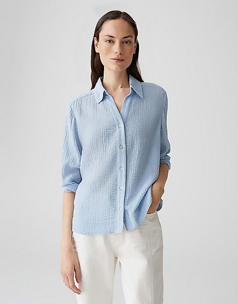 OPUS Hemdbluse FRATEA Regular aus nachhaltigem BCI Cotton günstig online kaufen