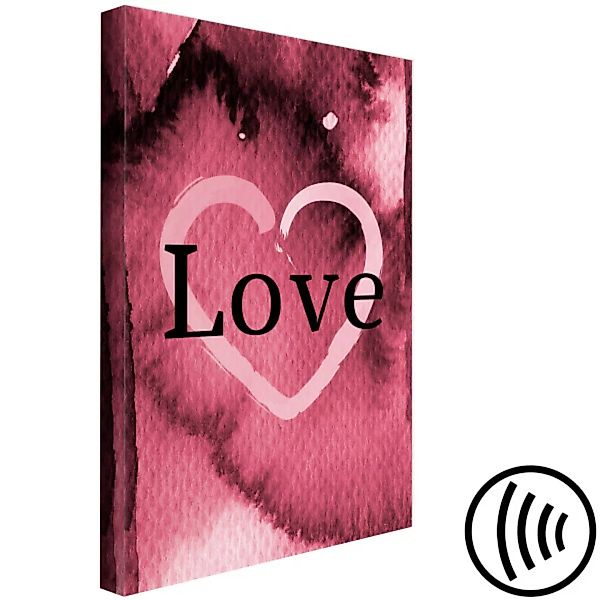 Wandbild Burgundy Love (1 Part) Vertical XXL günstig online kaufen