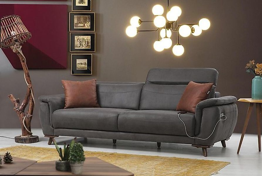 Xlmoebel Sofa Hochwertiges Dreisitzer-Sofa Modernes Sitzmöbel Wohnzimmer Co günstig online kaufen