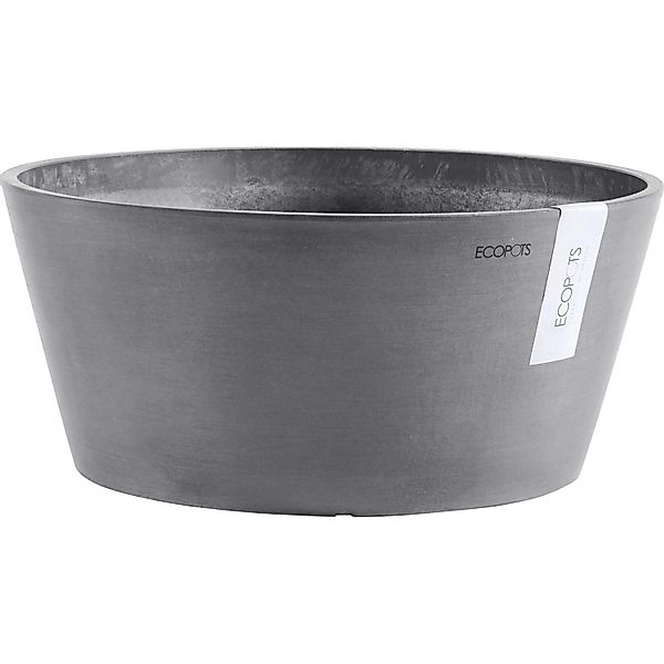 Ecopots Pflanzschale Berlin Ø 50 cm Grau günstig online kaufen