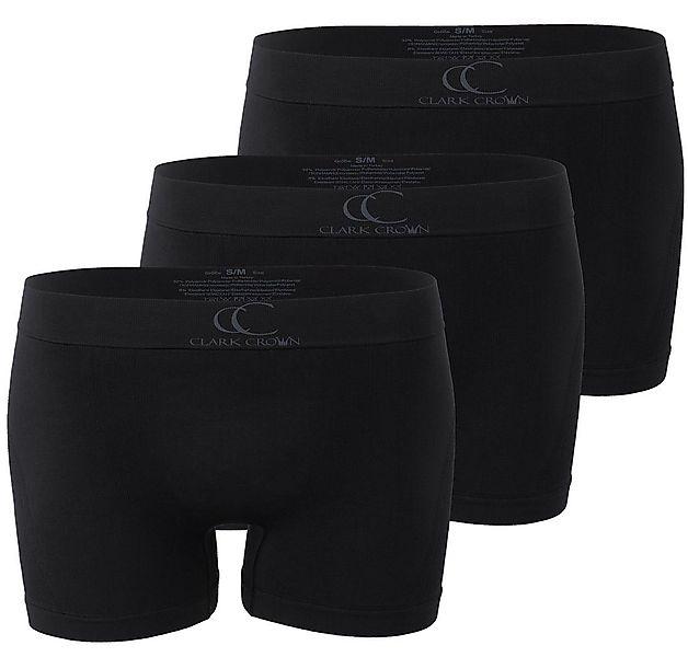 Clark Crown® Boxershorts Seamless (3-St) weiche günstig online kaufen