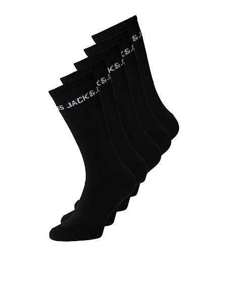 Jack & Jones PlusSize Tennissocken JACBASIC LOGO TENNIS SOCK 5 PAC PLS NOOS günstig online kaufen