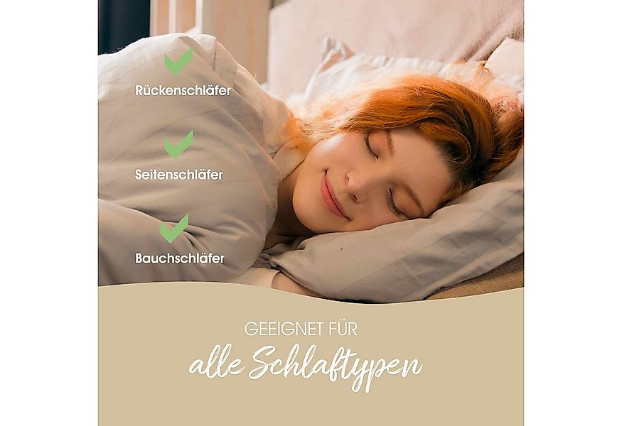 KÜNSEMÜLLER Federkissen Feder, Füllung: 85% neue canadische Federn und 15% günstig online kaufen