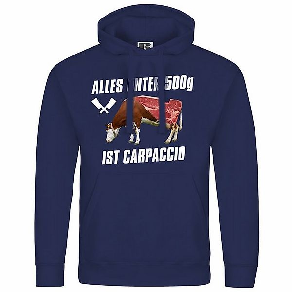 deinshirt Kapuzenpullover Herren Kapuzenpullover Alles unter 500g ist Carpa günstig online kaufen
