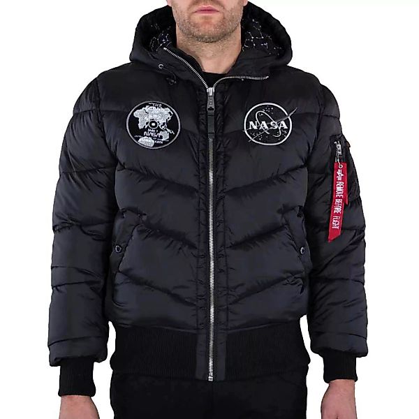 Alpha Industries Hooded Puffer Voyager Fd Jacke XL Black günstig online kaufen