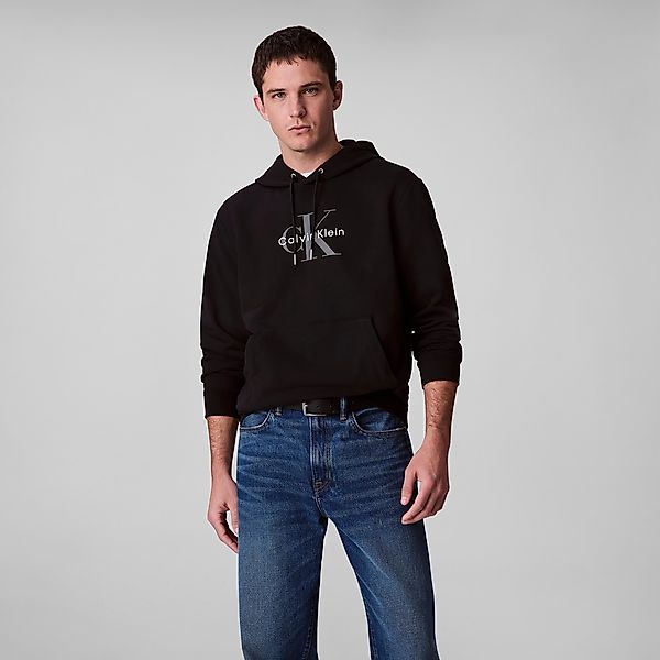 Calvin Klein Jeans Kapuzensweatshirt "400GSM TERRY MONOLOGO HOODIE", Mit Ru günstig online kaufen