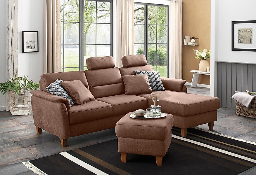 Home affaire Ecksofa Palmera L-Form, B: günstig online kaufen
