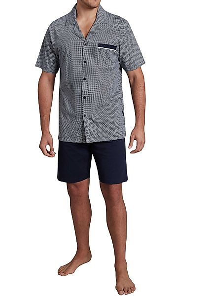 GÖTZBURG Shorty "Brooklyn", (2 tlg.), Kurzarm, V-Ausschnitt, mit Kragen, ku günstig online kaufen