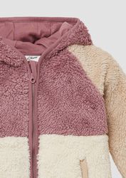 s.Oliver Outdoorjacke Unisex Jacke aus Teddyplüsch günstig online kaufen