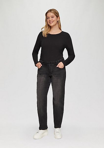 s.Oliver Weite Jeans Jeans-Hose IZABELL Jeans / Curvy Fit / Mid Rise / Slim günstig online kaufen