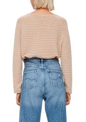 QS Strickpullover mit Strukturmuster günstig online kaufen