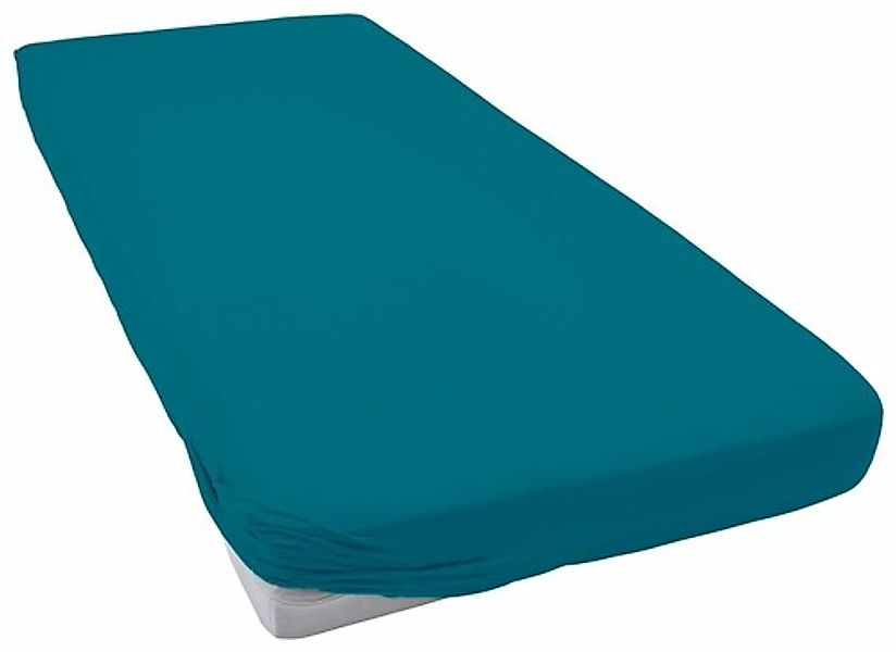 Estella Spannbettlaken, Jersey, Gummizug: Rundumgummi, (1 günstig online kaufen