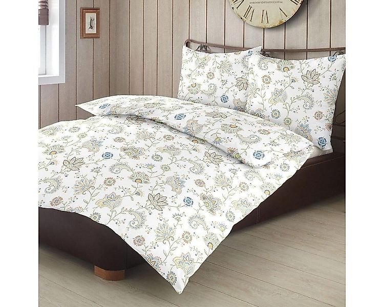 TRAUMSCHLAF Bettwäsche Solomon, Biber, 2 teilig, Biberbettwäsche weich und günstig online kaufen