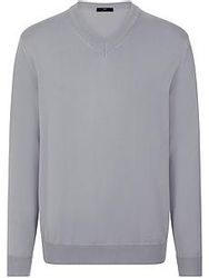 V-Pullover Peter Hahn silber günstig online kaufen
