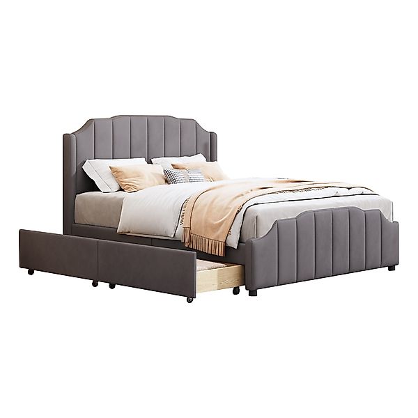 Flieks Polsterbett, Kinderbett Doppelbett mit 2 günstig online kaufen