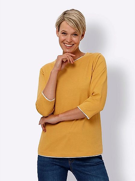 Sieh an! T-Shirt 3/4-Arm-Shirt 3/4-Arm günstig online kaufen