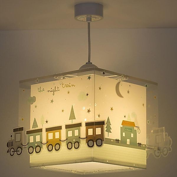 Kinderzimmer Pendelleuchte The Night Train fluoreszierend E27 günstig online kaufen