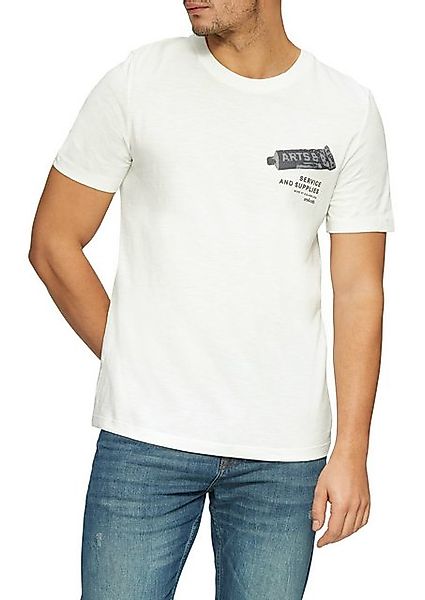 s.Oliver Rundhalsshirt mit Frontprint günstig online kaufen