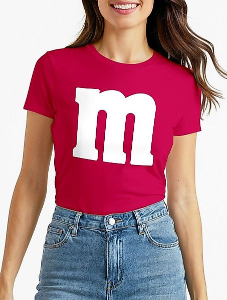 MoonWorks Print-Shirt Damen T-Shirt Gruppen-Kostüm M Aufdruck Kostüm Idee F günstig online kaufen