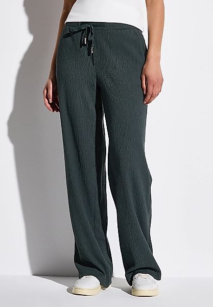 STREET ONE Stoffhose, Elastikbund mit Tunnelzug günstig online kaufen
