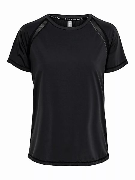 Only Play Performance Training Loose Kurzärmeliges T-shirt XS Black / Print günstig online kaufen