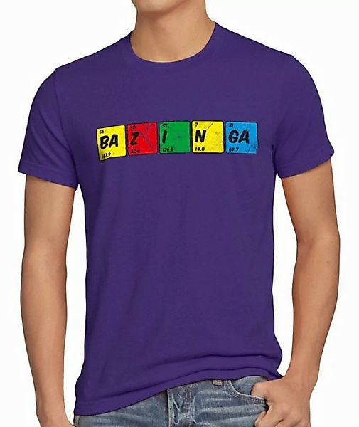 style3 T-Shirt Sheldon Periodensystem chemie theory cooper bazinga big bang günstig online kaufen