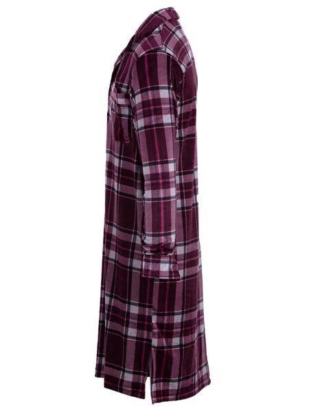 Henry Terre Nachthemd Velour Nachthemd langarm günstig online kaufen