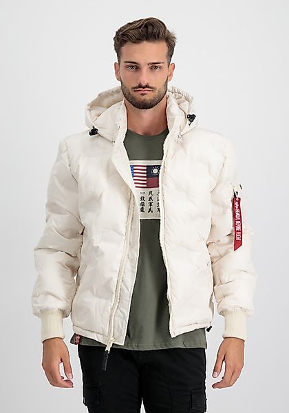 Alpha Industries Winterjacke "Hooded Logo Puffer" günstig online kaufen